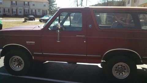1991 Ford Bronco “silve anniversary”