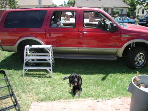 2001 Ford Excursion “Burgundy Beast”