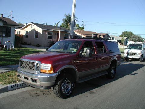 2001 Ford Excursion “Burgundy Beast”