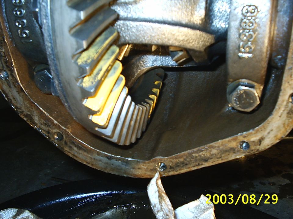 Thow that puppy in there and use a dial indicator with a magnetic base to check for backlash, and paint it up to check for the pattern. Over all a gear swap is pretty basic stuff other than patience.