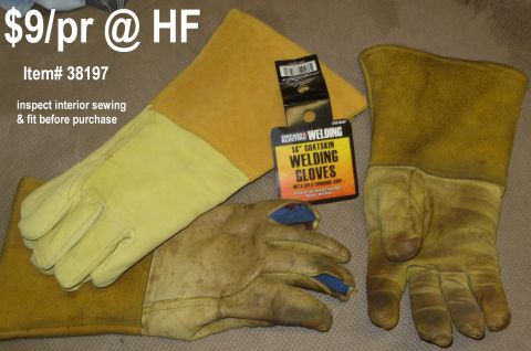 2004 Land Rover Land Rover - These gloves are really poorly sewn - the thread isn't heat-resistant; the stitching isn't rip-stop; and the inside & outside seams commonl…