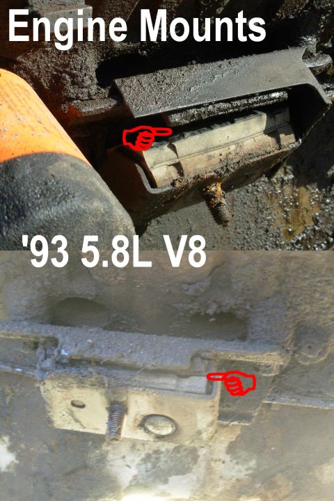1983 Ford Bronco - Engine Mount Failures on a '93 V8 Bronco