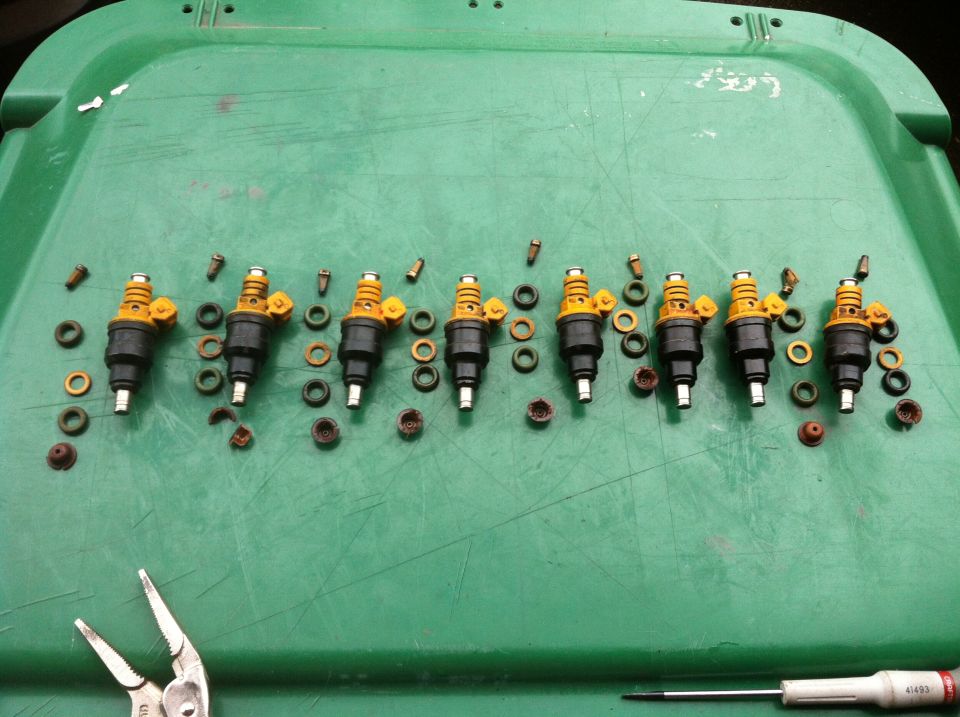 Here is the thread on how to re-build and clean them.
http://www.ford-trucks.com/forums/1228757-ev1-injector-revamp-and-install.html