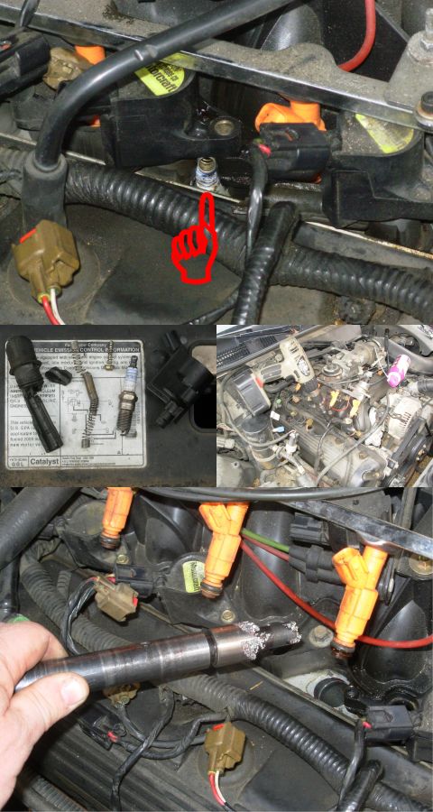1994 Ford Crown Victoria - The #2 plug blew out as I was coming to a stop light on a dinner run, so I repaired it using the TimeSert kit I bought for the '99 P71 a fe…