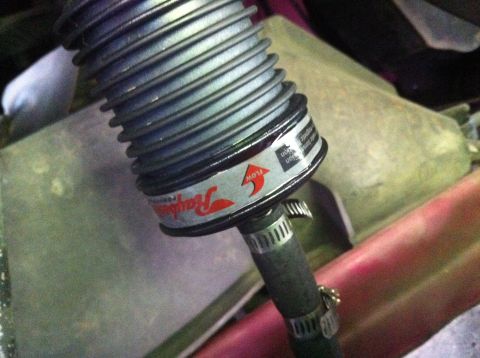 1992 Ford F-150 - This is the external Magnefine filter I chose to install when I serviced the transmission. Needless to say it failed in less than 500 miles.
