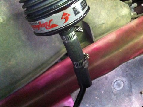 1992 Ford F-150 - This is the external Magnefine filter I chose to install when I serviced the transmission. Needless to say it failed in less than 500 miles.