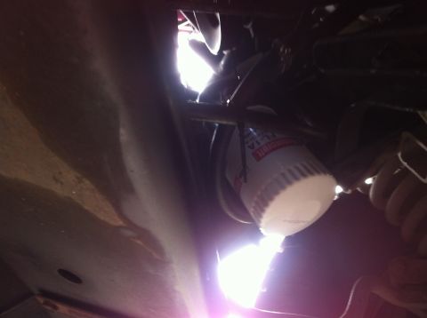 1992 Ford F-150 - I decided to NOT try another magnefine for $20. This all cost me $28, and I know the filter will hold up, after all that what has kept my e…