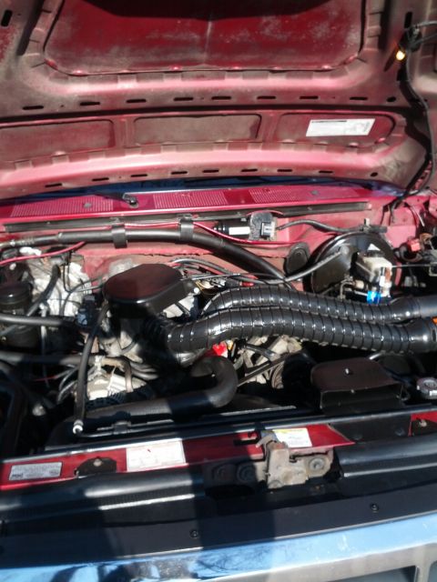 1995 Ford Bronco - After cleaning and cold air intake