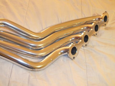 2003 Ford Crown Victoria - Mirror-polished header with four equal-length primary tubes and four-port flange