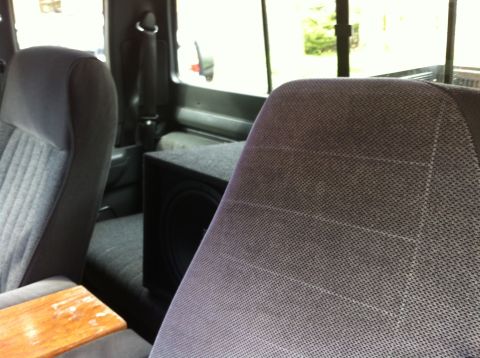 1992 Ford F-150 - Old seats.