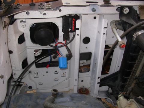 1983 Ford Bronco - The HID ballasts won't be solidly mounted, but they're secure, easy to access, and high. UPDATE: Even though they're mounted well, they did…