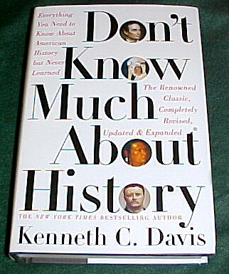 2003 Ford Expedition - A book cover titled "Don't Know Much About History" is displayed.