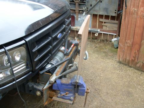 1983 Ford Bronco - With such an elaborate metalworking facility at my disposal, folding this lip only took a few minutes. [url=http://www.supermotors.net/regi…