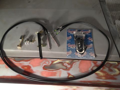 1965 Ford Mustang - 65 Mustang Lokar hand brake kit