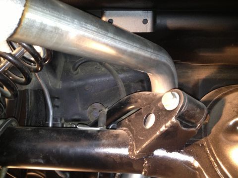 1965 Ford Mustang - 65 Mustang flowmaster american thunder install