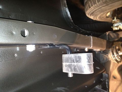 1965 Ford Mustang - 65 Mustang flowmaster american thunder install