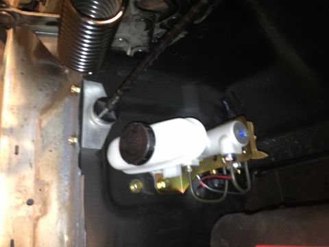 1965 Ford Mustang - 65 mustang with mustangsteve adjustable cable and SN95 master cylinder