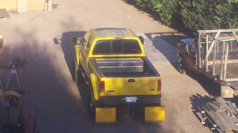 2005 Ford F-350 - VIEW FROM ABOVE.