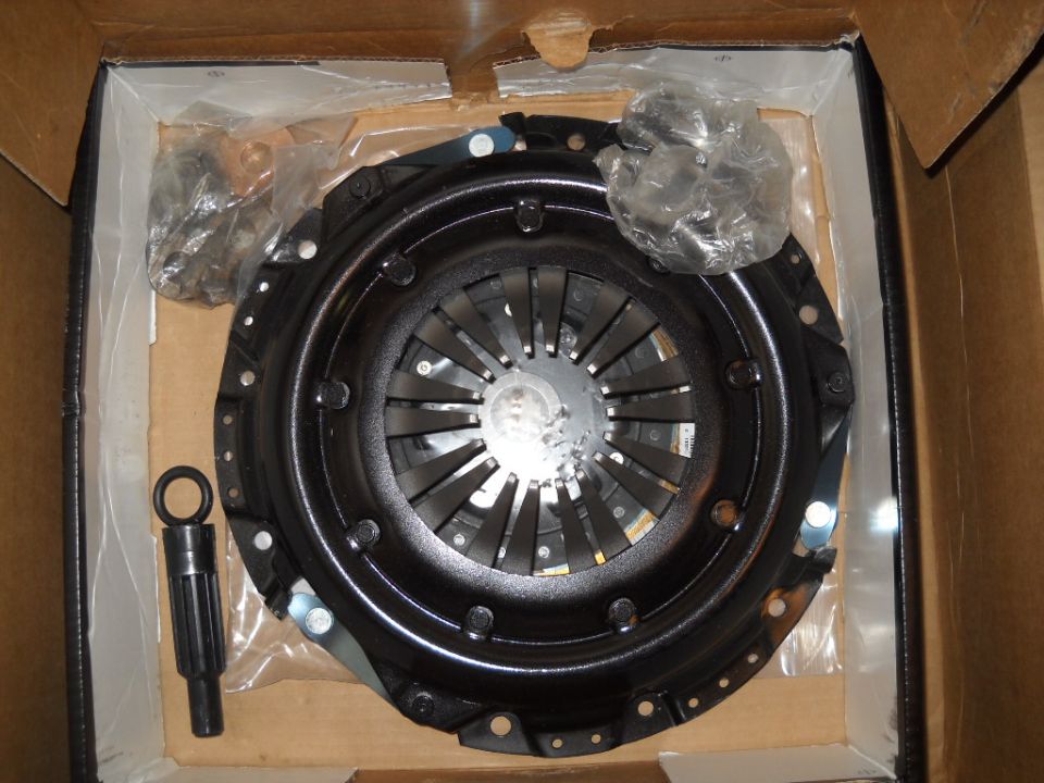 1-18-2013:

So I open it up, Everything is there but it's all loose! There is a small bag with an assortment of pilot bearings & Bushings, a bag with the throw out bearing, a zip lock bag with the clutch disc and then the alignment tool and pressure plate. But it was all just thrown in the box!  I've bought a few clutch sets and even the cheapest of them came with all the parts vacuum packed onto a piece of card board. But not the one I spend almost $400 on!  I don't think I'll be buying any more Zoom clutches.