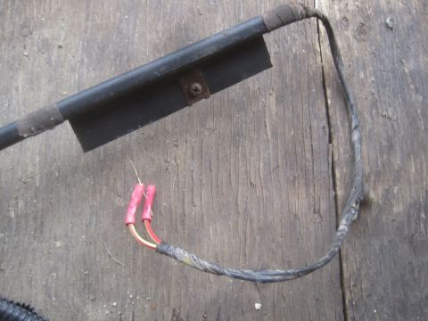 1993 Ford Bronco - Wires to window motor. Plug had been removed prior to my purchase of the truck but window worked from dash switch.