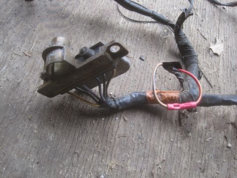 1993 Ford Bronco - Lock cylinder switch. I'm pretty sure the spliced wire is to bypass the latch closed lockout, can't remember. Either way, the window worked…