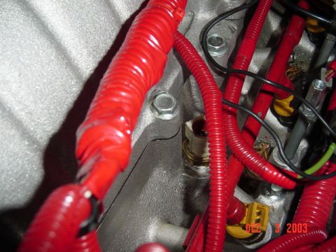 1989 Ford Bronco - ACT sensor is a biyatch to get to now...