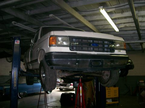 1990 Ford F-150 - After five years of sitting on the back nine, I pulled the old girl into the town and had trusted mechanic replace the engine. The engine n…
