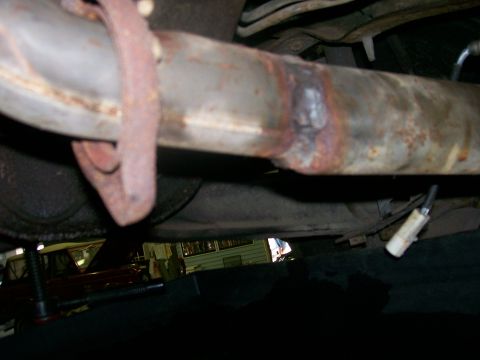 1990 Ford F-150 - Due to using mustang headers on a truck, and the collector being smaller than that found on the truck, the riaser had to be changed out wit…