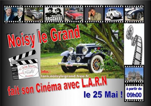 1991 Ford Crown Victoria - Poster for 'Noisy le Grand fait son Cinéma avec L.A.R.N' event on May 25th.