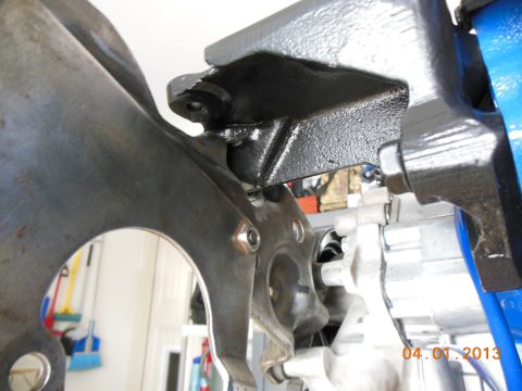 1979 Ford F-150 - A vehicle suspension part is secured in a vise, with a date stamp visible in the lower right corner.