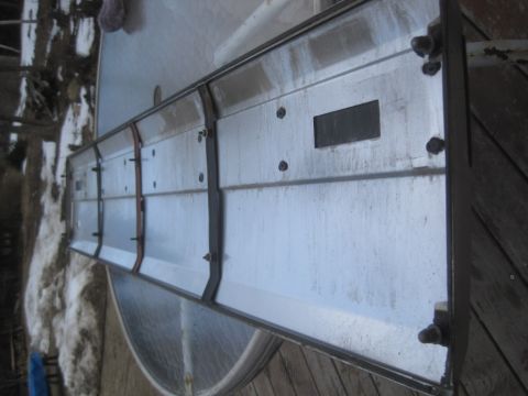 1993 Ford Bronco - Close-up of a metal panel with fasteners, likely a vehicle part for sale.