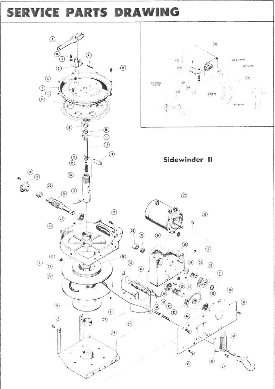 Hickey Sidewinder II winch owner's manual
IF THE IMAGE IS TOO SMALL, click it.