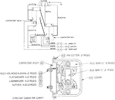 1976 Ford Bronco - Hickey Sidewinder II winch owner's manual IF THE IMAGE IS TOO SMALL, click it.