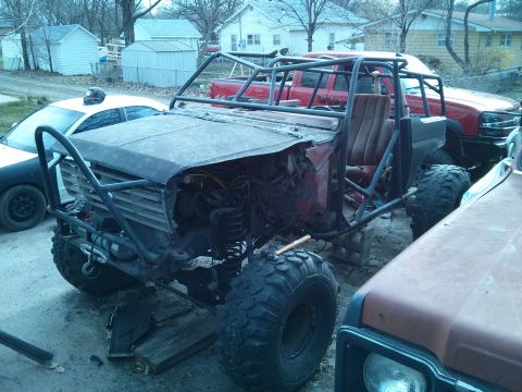 1986 Ford Bronco - This heavily modified vehicle appears to be a custom build, not a stock 1986 Ford Bronco.