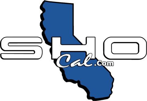 1993 Ford Taurus - Logo for SHOCal.com, the state of California outline.