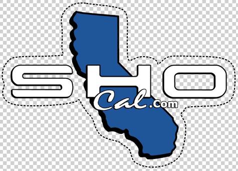 1993 Ford Taurus - This is a logo for SHO Cal.com, the letters SHO and the state of California.