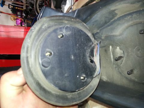 1994 Ford Bronco - This photo shows a car part with exposed wiring, not a complete vehicle.
