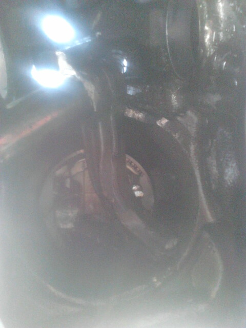 1988 Ford Bronco - thrown rod that broke off the piston jammed up In the cylinder