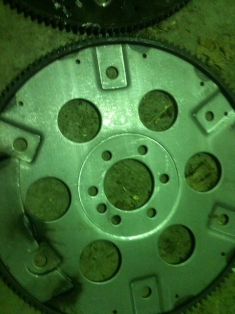 1986 Chevrolet Blazer - This is a flywheel, a component of a vehicle's drivetrain.