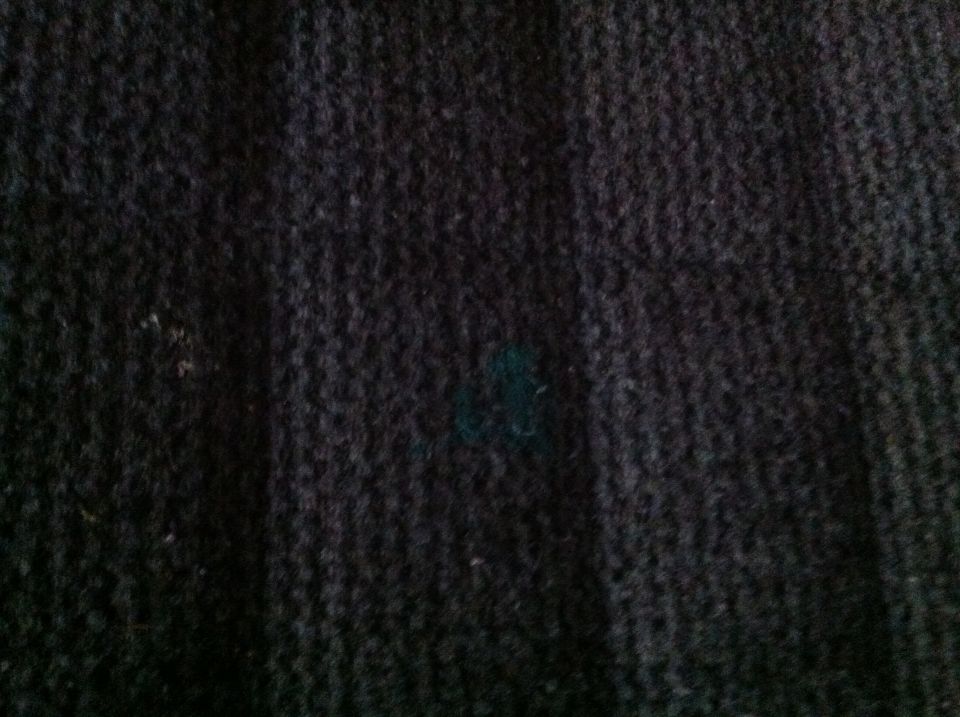 These were paint mark's on the extra seat cover I grabbed. I couldn't get them out. They guy I traded this bench seat to has an upholstery guy which he claimed could do it, so it went with him just like this.