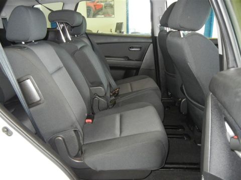 2008 Mazda CX-9 - Interior view of the rear seating area in a 2008 Mazda CX-9.