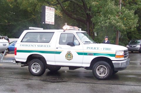1994 Ford Bronco - This 1994 Ford Bronco served as an emergency services vehicle for police and fire departments.
