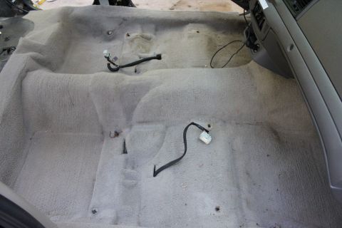 2007 Ford Crown Victoria - light stone police carpet.