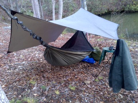 1990 Ford Bronco - Hammock camping at Uwharrie