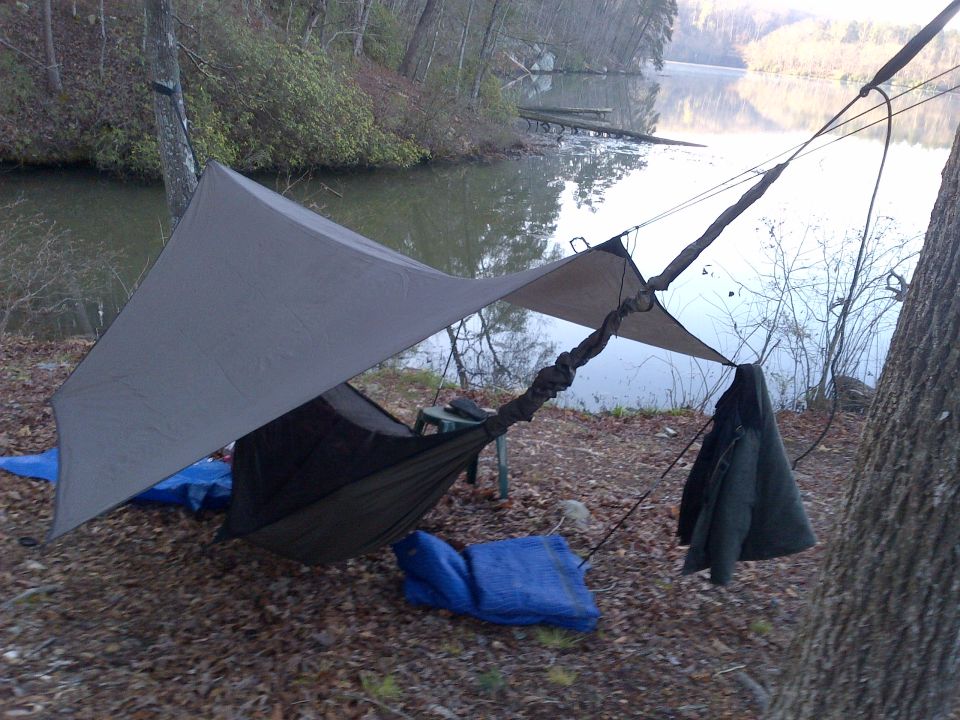 Hammock camping at Uwharrie