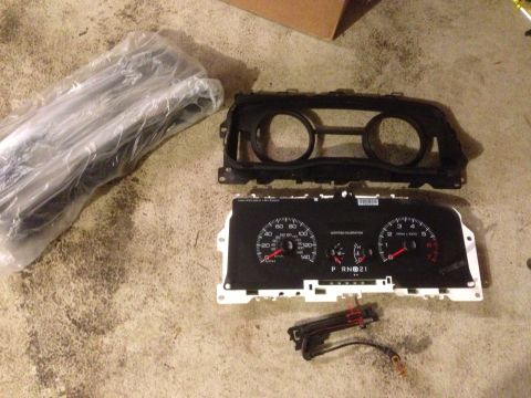 2007 Ford Crown Victoria - remove column gear selector and just high strength black tape to cover the gears.