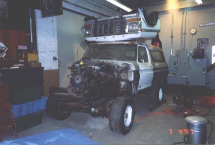 1979 Ford Bronco - Put the leafs and 60 in when I first got it.