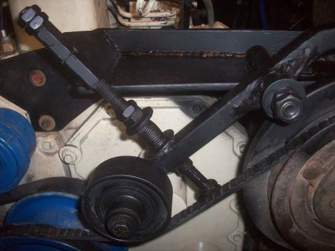1980 Ford Bronco - Close up of the mechanism