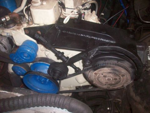 1980 Ford Bronco - The Belt tensioner