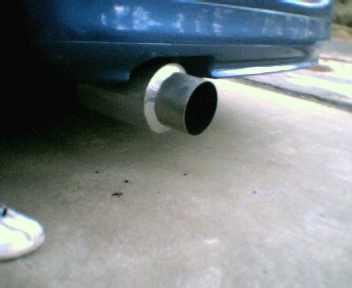 1995 Mitsubishi Eclipse - D-rails exhaust
